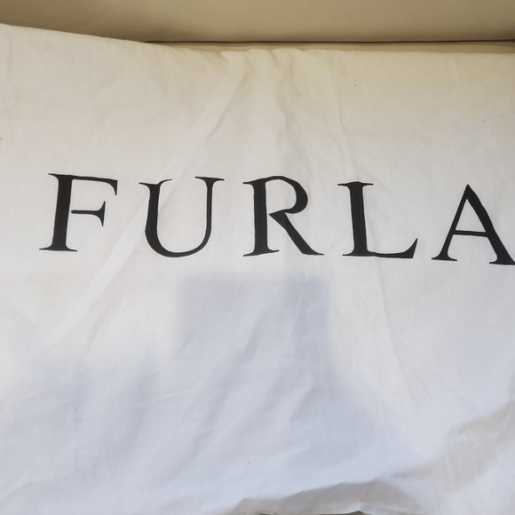 Furla Rubber hand bag with Leather printed base, 30×20cm. - Picture 9 of 9